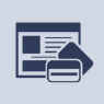 Online invoice icon